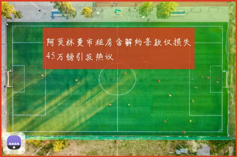 阿莫林曼市租房含解约条款仅损失45万镑引发热议